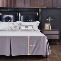 Schlafzimmer-Deko Bett-Staubschutz-Rüschenrock Versteckt Unordnung Unter dem Bett Mehrfarbige Optionen Fabrik-Großhandel Großmengen