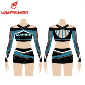 Export neuer Design Cheer Team Cheerleading Uniformen