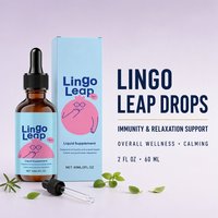 Gouttes de zéolite Lingo Leap 60ml, best-seller Amazon, supplément corporel à base d'extraits végétaux