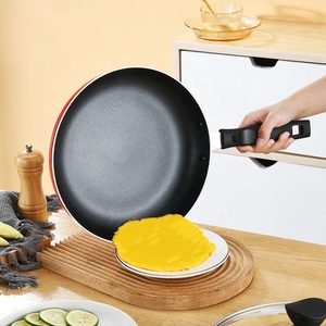 Bán buôn nấu ăn Pan không dính đồ nấu nướng Omelette Pan panci bếp cảm ứng nhôm Frying Pan - Product Image 2