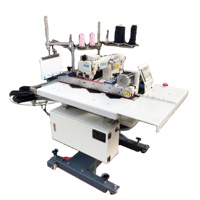 QS-3800JD Automatische Jean Pocket Zomen Industriële Naaimachine Gerold Pocket Zomen Naaimachine