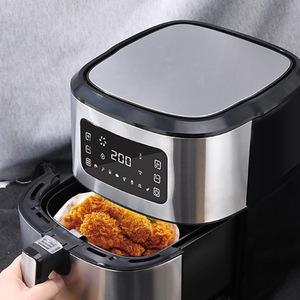 Air Fryer 8L Square Ceramic Coating Electric Household Multi Functional Smart French Fryer - Product Image 1