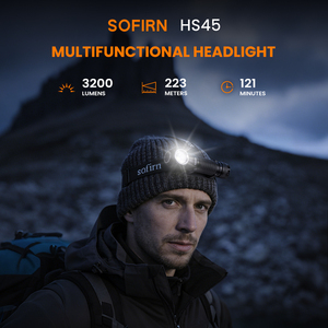 <span class=keywords><strong>Lampe</strong></span> frontale de chasse haute puissance 3200 lumens, multi-<span class=keywords><strong>LED</strong></span>, la plus brillante, étanche, avec refroidissement intelligent par ventilateur et indicateur de puissance - Product Image 2
