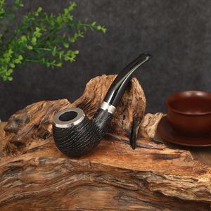 Pipas para fumar de madera tubi per fumatori in legno all'ingrosso Custom Factory Direct Fancy Handmade durevole fumo pipa da fumo in legno - Product Image 5