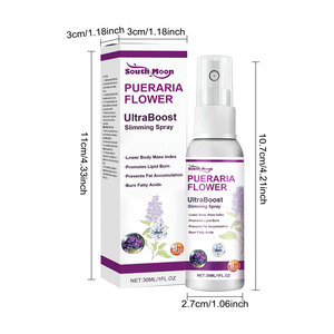 OEM Private Label Body dimagrante <span class=keywords><strong>Spray</strong></span> brucia grassi estratto di fiori Pueraria migliora l'elasticità della pelle compattezza cura modellante corpo - Product Image 2