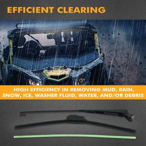 Limpiaparabrisas eléctrico NiceCNC UTV + tanque de depósito de botella de limpiaparabrisas para <span class=keywords><strong>Can</strong></span> <span class=keywords><strong>Am</strong></span> Maverick <span class=keywords><strong>X3</strong></span> 2017-2021 2020 <span class=keywords><strong>2019</strong></span> 2018 - Product Image 2