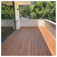 Fabricant chinois de terrasse en teck de haute qualité en bois 3d terrasse extérieure en bois composite revêtement de sol en Wpc pour piscine jardin terrasse