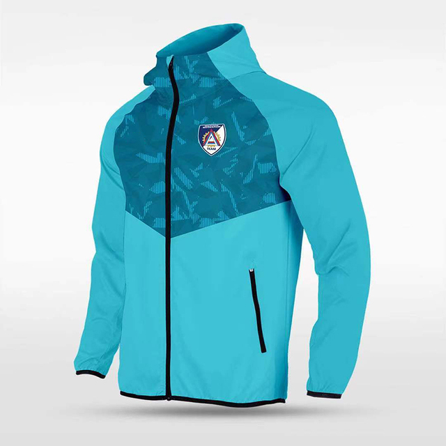 OEM ODM Custom Logo Latest Club Men's Soccer Jacket and Pants Soccer Tracksuits Team Football Training Jacket for Man