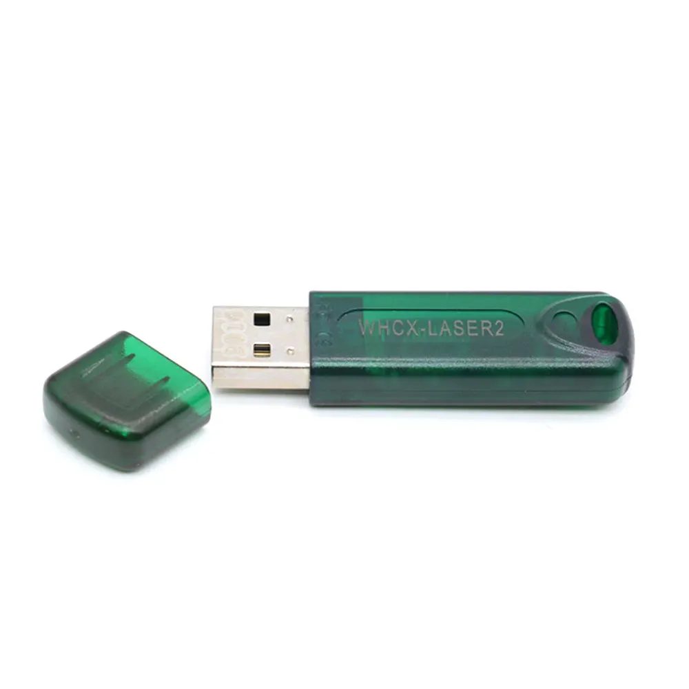 Controlador de Laser Leetro Controlador de Laser Verde USB Dongle para Co2 MPC6515 MPC6525 MPC6525A Chave de Corte A Laser 5.3