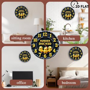 Reloj <span class=keywords><strong>de</strong></span> pared <span class=keywords><strong>de</strong></span> madera <span class=keywords><strong>de</strong></span> 10 pulgadas con una <span class=keywords><strong>tabla</strong></span> <span class=keywords><strong>periódica</strong></span> <span class=keywords><strong>de</strong></span> elementos estilizada - Product Image 5