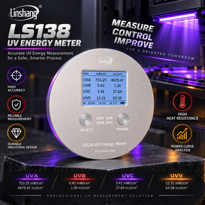 Radiómetro UV Profesional LS138 con Software para PC para Medición de Intensidad, Energía y Temperatura de Curado Multibanda - Product Image 1