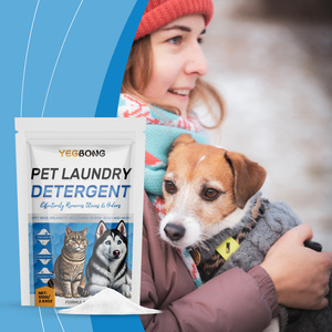 Nettoyant pour linge de chiens et chats sans parfum, écologique, élimine les odeurs d'urine animale, sans résidus, rafraîchit la literie, les serviettes et les vêtements - Product Image 2