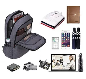 여행 사무실 컴퓨터 가방 도난 방지 비즈니스 노트북 배낭 방수 휴대용 대학 학교 가방 책 가방