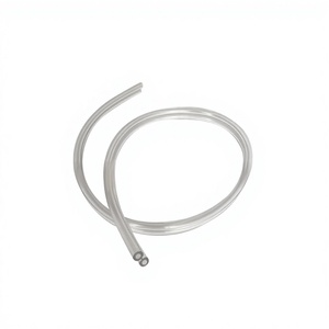 <span class=keywords><strong>Tuyau</strong></span> <span class=keywords><strong>souple</strong></span> parallèle flexible, résistant à l'usure, résistant à la chaleur, inodore, transparent, à double rangée, bicolore, en PVC de qualité alimentaire, diamètre 6 mm - Product Image 1