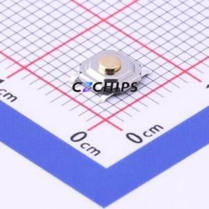 GT-TC084A-H016-L5 Tactile Switch SMD-4P,5.2x5.2mm Switch Single Pole Single Throw Round Button 1.6N Vertical Mount - Product Image 1