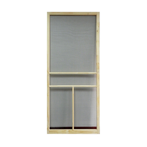 Portes moustiquaires manuelles en bois massif, durables et pratiques, pour chambre à coucher, appartement, école et jardin/terrasse - Product Image 1