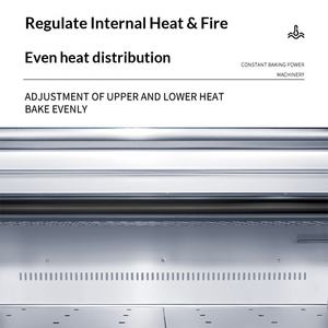 <span class=keywords><strong>Four</strong></span> à convection intelligent transfrontalier à circulation d'air chaud, économe en énergie, personnalisé, pour l'industrie alimentaire, vente en gros - Product Image 3