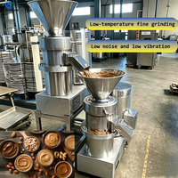 Machine à broyer automatique de grande capacité 1000-2000 kg/h pour arachides, noisettes, beurre de cacao, destinée aux usines de transformation des noix