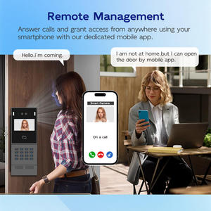 Système d'interphone vidéo SIP pour appartement, caméra la plus vendue, interphone multi-appartements Android - Product Image 3