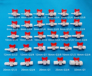 Valvola a Sfera di Controllo del Flusso con Raccordo Filettato Maschio in Plastica <span class=keywords><strong>Mini</strong></span> Barb - Product Image 2