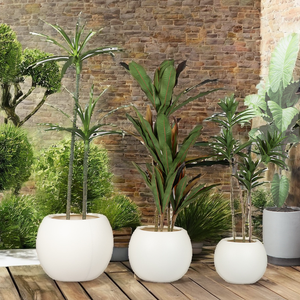 Offre Spéciale : Pot de Fleurs en PP Grande Taille à Prix Abordable avec Design Minimaliste Moderne pour Décoration de Plantes Artificielles – Service Tout-en-un - Product Image 2