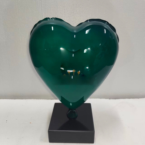 Pronta Consegna: Scultura in Resina di Alta Qualità con <span class=keywords><strong>Palloncino</strong></span> a <span class=keywords><strong>Cuore</strong></span> e Orso, Decorazione per la Casa Fatta a Mano - Product Image 5