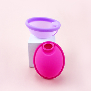 Vente en gros de disque menstruel réutilisable pour femmes avec anneau disque menstruel en silicone de qualité médicale - Product Image 5