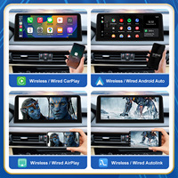 Autoradio stéréo Android Auto multimédia à écran tactile basé sur Linux, Plug & Play, Apple Carplay pour BMW X5 X6 E70 E71 2007-2013