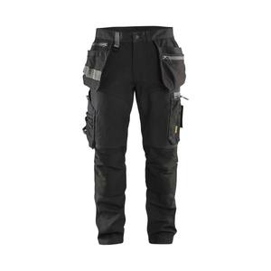BLAKLADER - 159913439900C46 Craftsman <b>trousers</b> with <b>stretch</b> <b>Black</b> - EAN 7330509693353 WORK <b>TROUSERS</b> CARGO WORK <b>TROUSERS</b> - Product Image 1