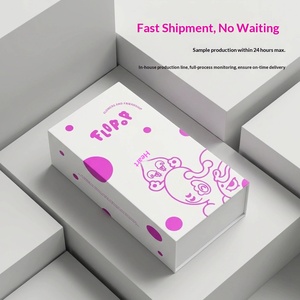 Cajas de Regalo Personalizadas para Cosméticos y Vasos, Estilo Libro con Tapa Abatible, Empaque de Papel - Product Image 1