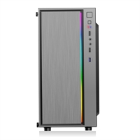 Factory Direct Micro ATX Mini ITX Gaming PC Case SPCC Steel Mid Tower Silent 2 Fans Cooling Desktop Computer Chassis PC Cabinet