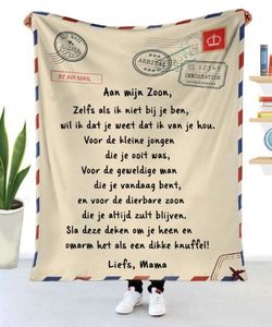 Lettres Couverture Cadeau Express Love Blanket 3d Print Coral Fleece Polyester Home Textile Baby Blanket Coral Fleece - Product Image 4