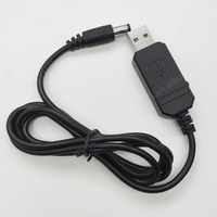 DC DC transformateur élévateur 5V à 9V 12V 600mA convertisseur de suralimentation batterie externe câble USB 5.5*2.1mm pour ONU WiFi routeur LED bande lumineuse