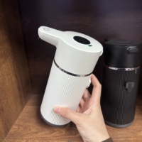 Distributeur automatique de savon CE M15 420 ml rechargeable, étanche IPX5, sans contact, avec capteur infrarouge, pour gel ou mousse
