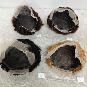 Promotion 10$ Letsfly Vente en Gros 30 #   Perruques courtes Pixie Cut 13x4 en dentelle, perruques Pixie Cut courtes en cheveux humains naturels, perruques pas chères - Product Image 6
