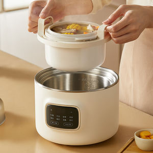 OIDIRE Mijoteuse multifonctionnelle sans eau, maintien automatique au chaud 24h, mijoteuse électrique portable, mijoteuse lente électrique - Product Image 3