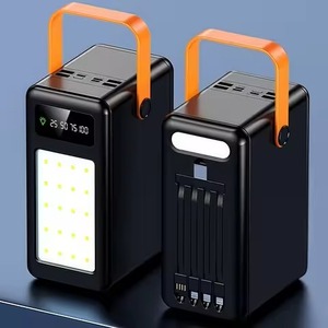 Powerbank met kabel 30000mah 40000mah 50000mah 60000mah 100000mah 120000mah 150000mah Zonne-energie powerbank station - Product Image 3