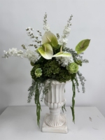 Centros de Mesa Decorativos con Rosas Artificiales de Seda Hechas a Mano y Personalizadas para Exteriores, Acción de Gracias y Graduaciones