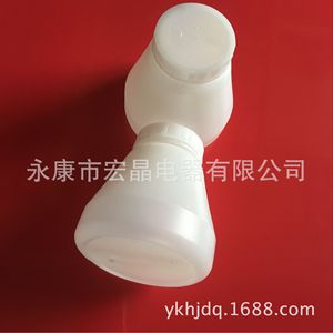ขวดพลาสติกสำหรับเคลือบผง PC02 03 ทรงกลม ฝาเกลียว PP สูง 12.8 ซม. เส้นผ่านศูนย์กลางปากขวด 5.5 ซม. สำหรับใช้กับสารเคมี - Product Image 4