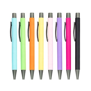 Penne a Sfera in Metallo Personalizzate con Stampa Digitale a Colori e Logo Personalizzato - Penna a Sfera con Inchiostro Personalizzato - Product Image 1