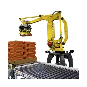 manufacture portable stand long robot arm telescopic revolving manipulator gripper handling machine for packaging