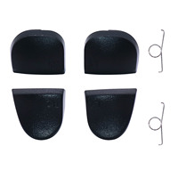 6 Pièces de Remplacement pour Manette PS5 : Boutons L1 L2 R1 R2 avec Ressorts et Gâchettes