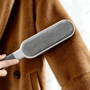 Lint Remover For <b>Clothes</b> Gray Adhesive Roller With Strong Sticky Sheet For Sweaters And <b>Cat</b> Hair Removal - Product Image 2