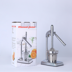 Presse-agrumes manuel portable en acier inoxydable pour jus d'orange pressé à froid - Product Image 2