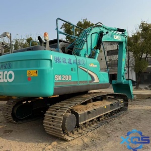 Excavadora de cadenas Kobelco SK200 2022 original de Japón, en excelentes condiciones, a precio económico, con bomba hidráulica de 20 toneladas, en venta. - Product Image 6