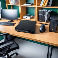 Pour Optiplex 3060 MFF Mini ordinateur de bureau I3/I5/I7 avec DDR4 RAM SSD Windows 10 Garantie 1 an pour un usage professionnel Nouveau