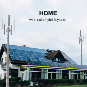 Systèmes hybrides solaires éoliens hors réseau CE ROHS 5 kW avec contrôleur et batterie - Product Image 6
