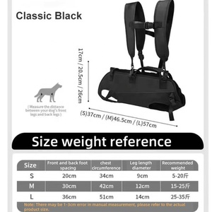 Mochila Multifuncional para Mascotas, para Motociclistas, con Doble Correa para el Hombro, Asa para Perros y Gatos, Arnés de Elevación para Perros, Producto para Mascotas para Salidas - Product Image 2