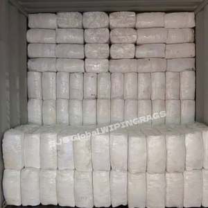 Trapos de Algodón Blanco Resistentes a Químicos, Paños de Limpieza Industrial para Mantenimiento de Maquinaria - Product Image 1