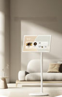 Soporte para Tablet LED Recargable Portátil BOE de 27 Pulgadas con Clasificación IP65, Compatible con Animación, Interfaz USB Tipo C, Gráficos de 5000 Nits